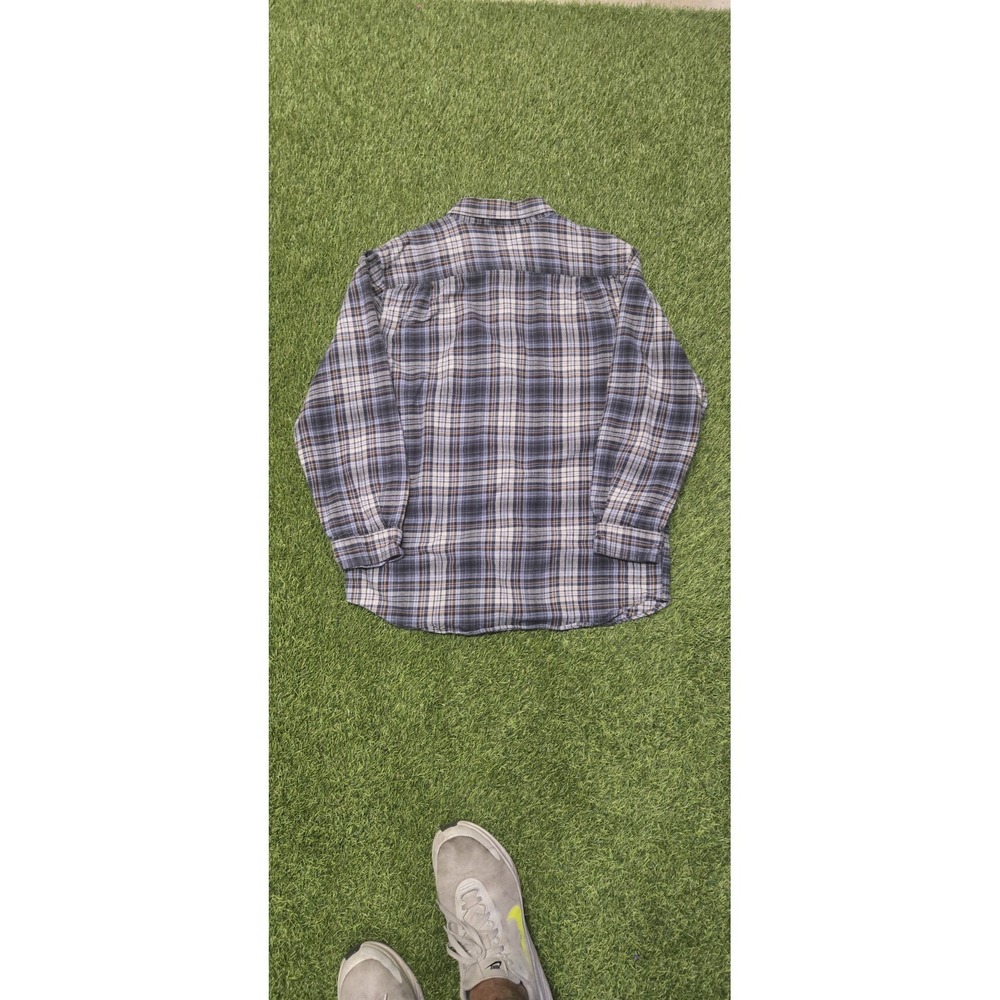 Carhartt Men's Relaxed Fit Plaid Flannel Shirt - Size X - Picture 4 of 7